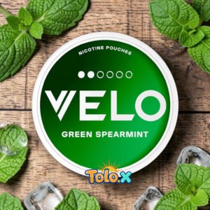 Velo: Green spearmint 2 étoiles (10 pcs)