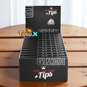 Gizeh king size + tips 26 pcs