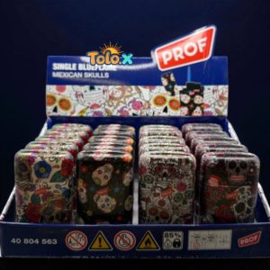 briquet chalumeau prof tête de mort 20 pcs