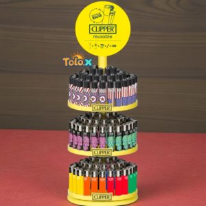 Clipper sur un Stand de 3étage 144 pcs