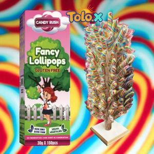 fancy lollipops 30g x 150 pcs candy rush