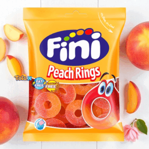 Fini peach rings 90g (pcs 12)