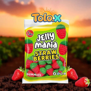 Jake Fraise Acides 100g/18pcs