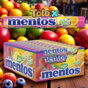 Mentos Rouleaux Fruit 38gx40pcs