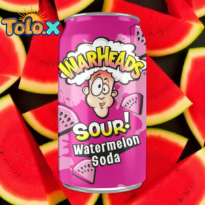 Warheads sour watermelon 355ml