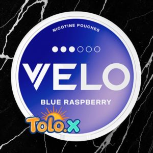 Velo: Blue raspberry 3 étoiles (10 pcs)