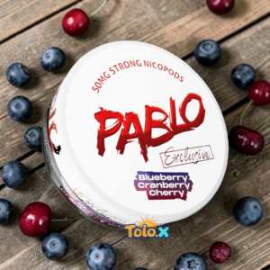 Pablo White : blueberry caranberry cherry 10pcs
