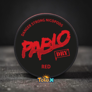 Pablo black: red dry 10pcs