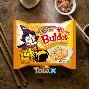 Buldak quattro cheese 8x5 145g