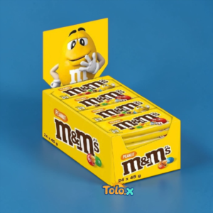 M&M Peanut 45g 24pcs
