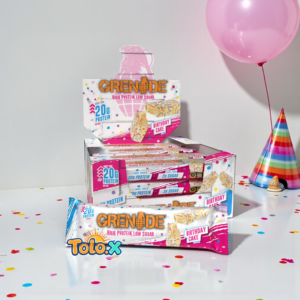 Grenade PROTEIN birthday cake 12pcs 60g