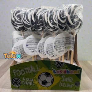 Sucette balle de foot 12pcs