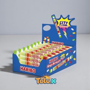 Haribo mega roulette fizz 45g 40pcs