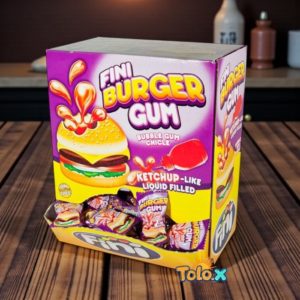 Fini burger bubble-gum 200pcs