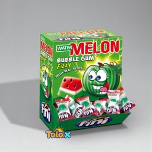 Fini watermelon fizzy bubble-gum 200pcs
