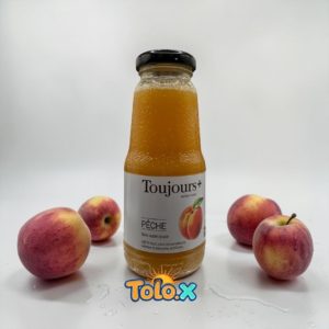 Toujours+ jus de pêche 15x20cl zéro sucre