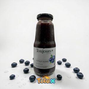 Toujours+ jus de blueberries 15x20cl zéro sucre 100%