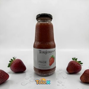 Toujours+ jus de fraise 15x20cl 100%naturel